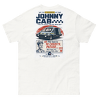 Johnny Cab T-shirt, Total Recall inspired robot taxi back print design