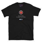 HAL 9000 I'm Sorry Dave T-shirt, 2001 A Space Odyssey inspired red eye chest logo design